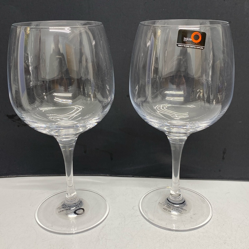 Stolzle Lead-Free Crystal Custom Copa Gin Glasses - Set of 2